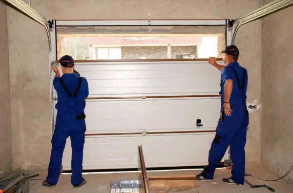 new garage door install