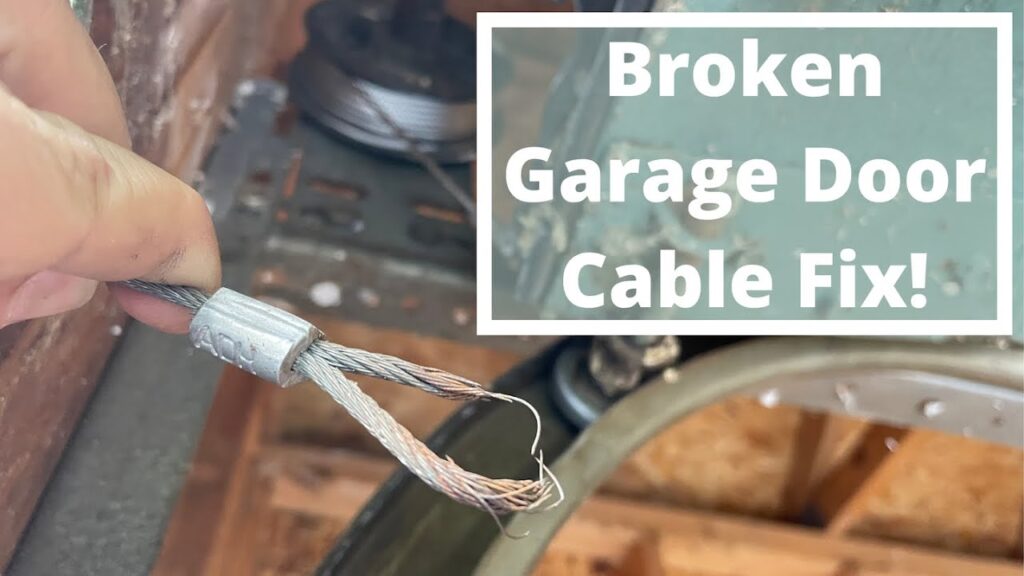Garage Door Cable Replacement