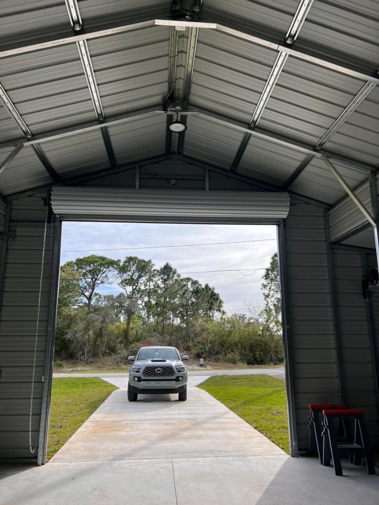 new garage door