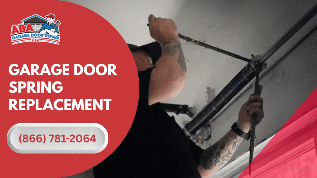 garage door spring replacement